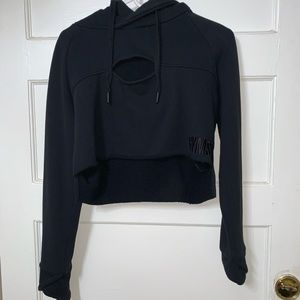 GYMSHARK CROPPED CUTOUT SWEATER/HOODIE